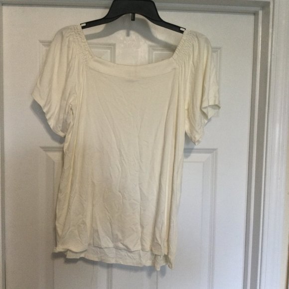 J.Jill Size Medium S/Sleeve Top Shirt EUC - Picture 5 of 5